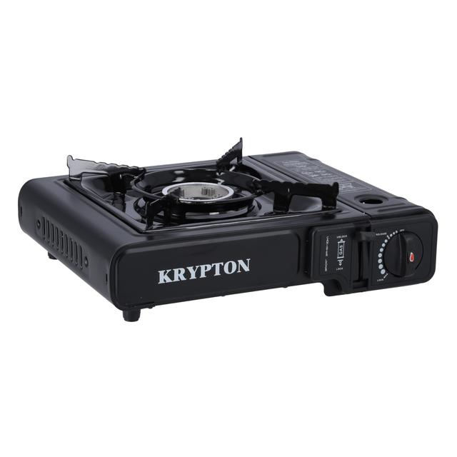 Krypton Portable Gas Stove, Double Sealed Valve, KNGC6338 - Electronic Ignition, Over Pressure Protection, Compact and Lightweight Convenient for Outdoor Camping Cooking - SW1hZ2U6NDI5NTUz