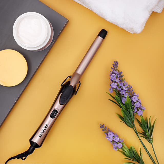 Krypton Ceramic Hair Straighteners | Easy Pro-Slim Hair Straightener |Max Temperature 230C | 25W,360 Swivel Cord and Hang Loop - 179796