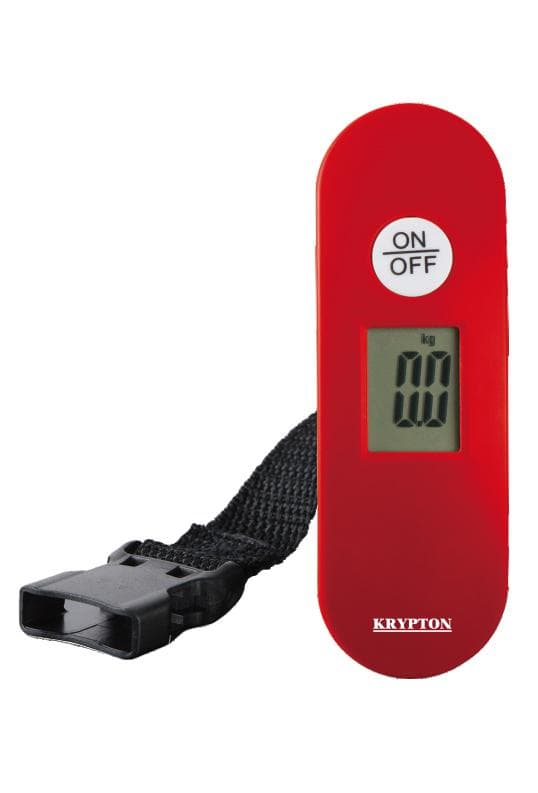 Krypton Luggage Scale, 40 Kg Maximum Capacity, Lcd Display, Abs Material With High Precision