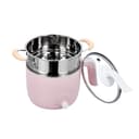 Krypton Electric Multi-Cooker, 1.2L Capacity, KNMC6313 | Temperature Selection Knob | Boil-Dry Protection | Stainless Steel Inner Pot & Steamer | Portable Electric Pan Non-Stick | Multi-Cooker With Lid For Travel/Dormitory