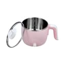 Krypton Electric Multi-Cooker, 1.2L Capacity, KNMC6313 | Temperature Selection Knob | Boil-Dry Protection | Stainless Steel Inner Pot & Steamer | Portable Electric Pan Non-Stick | Multi-Cooker With Lid For Travel/Dormitory