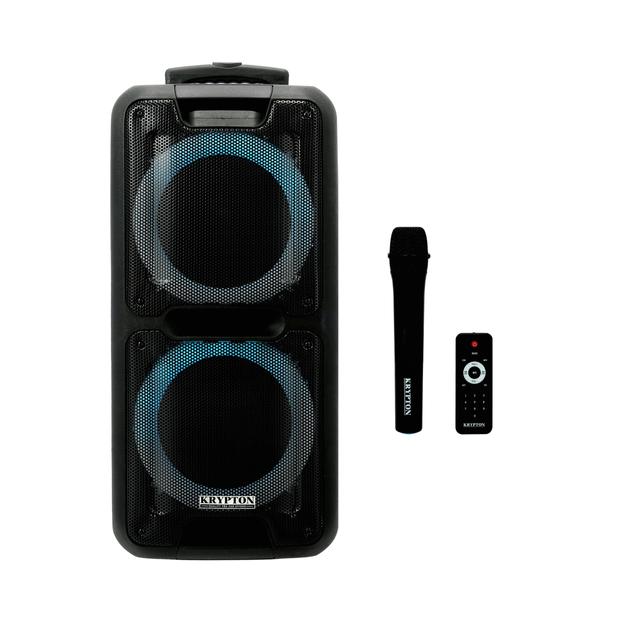 Krypton Portable And Rechargeable Professional Speaker, KNMS5201 - 40000W PMPO With TWS Connection, Ideal for Professional, Party, Concert, Home & More, USB/TF Card, FM Radio,2 Years Warranty, Remote Control - SW1hZ2U6NDIzOTIy