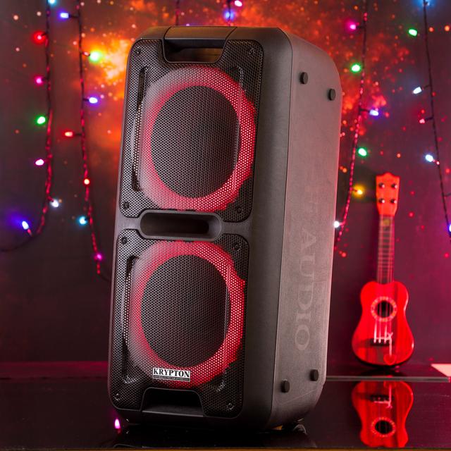 Krypton Portable And Rechargeable Professional Speaker, KNMS5201 - 40000W PMPO With TWS Connection, Ideal for Professional, Party, Concert, Home & More, USB/TF Card, FM Radio,2 Years Warranty, Remote Control - SW1hZ2U6NDIzOTEy