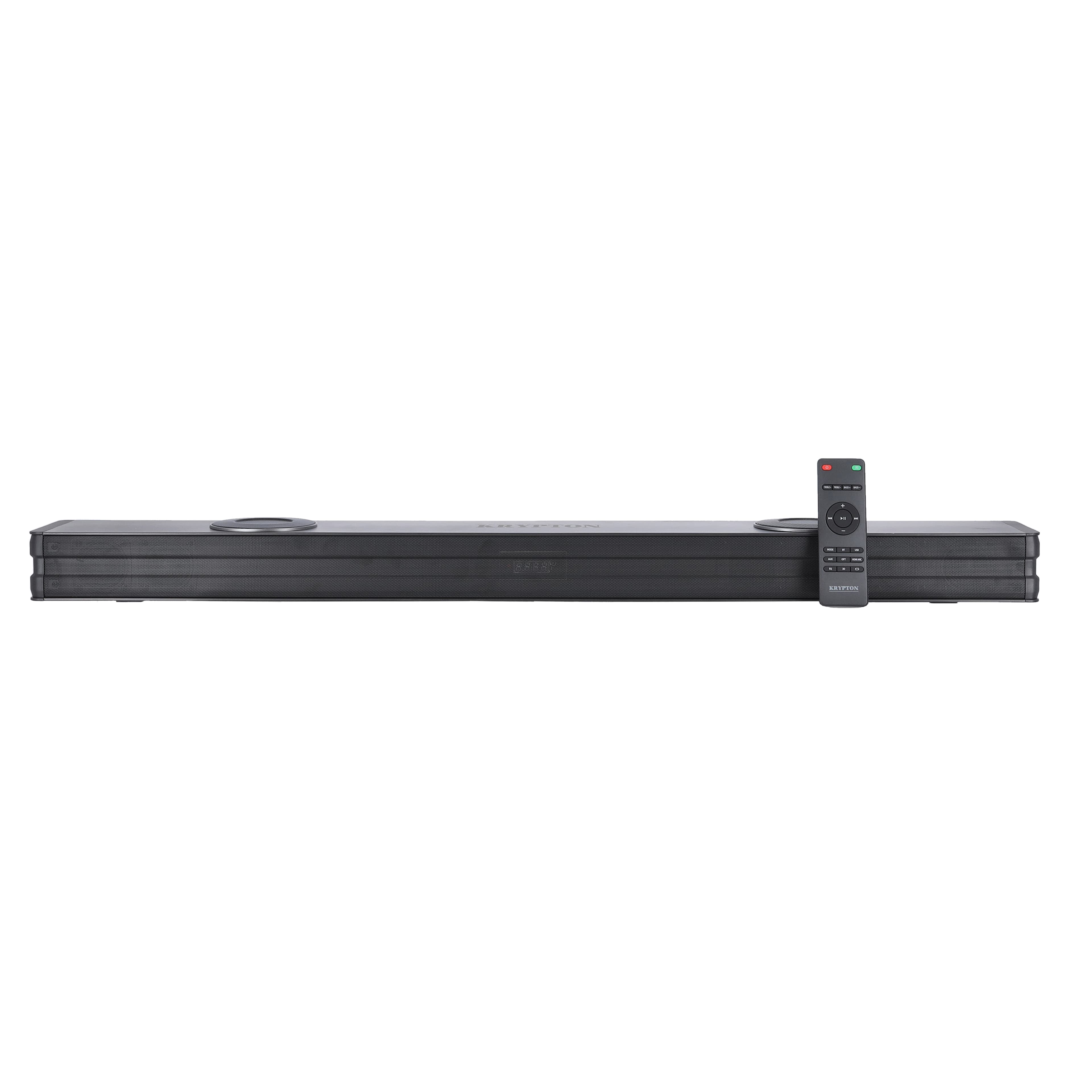 Krypton KNMS5417 Portable Sound Bar System - LED Display| Optical HDMI & Coaxial Input| 3D DSP Sound Technology| Ideal for watching movies, Games, Music