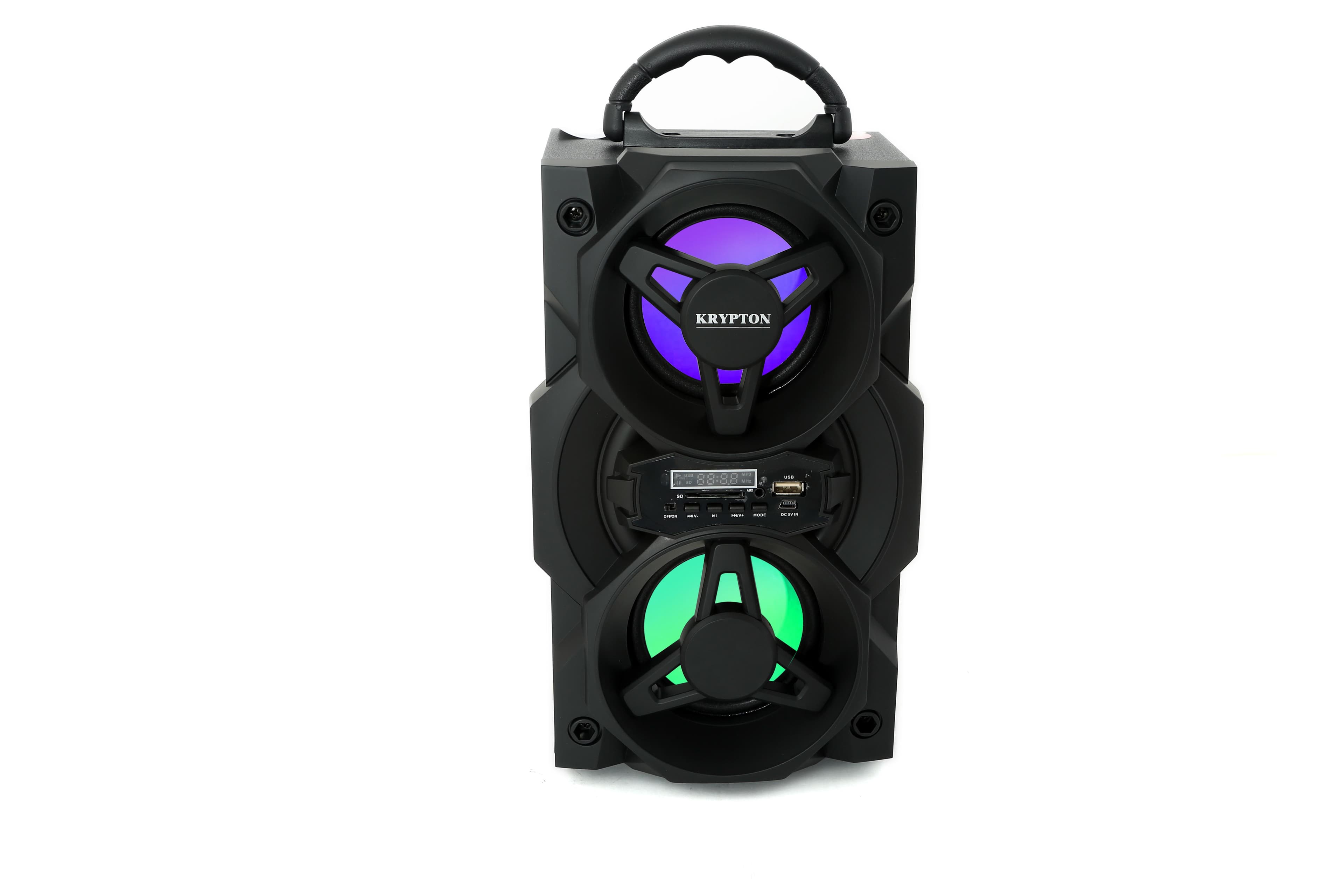 Krypton 3.7V 1500Mah Portable Rechargeable Speaker Rechargeable Battery Powered With Bluetooth,Mic