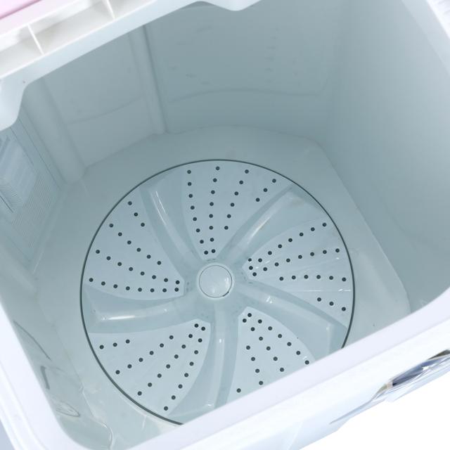 Krypton Semi-Automatic Washing Machine, 7.5kg, KNSWM6124 | Big Pulsator | Classic Design, Highly Efficient | Lower Noise | Working Smoothly | Rust Proof Plastic Body | Powerful Motor - SW1hZ2U6NDEwNTAz