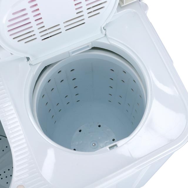 Krypton Semi-Automatic Washing Machine, 7.5kg, KNSWM6124 | Big Pulsator | Classic Design, Highly Efficient | Lower Noise | Working Smoothly | Rust Proof Plastic Body | Powerful Motor - SW1hZ2U6NDEwNTA5