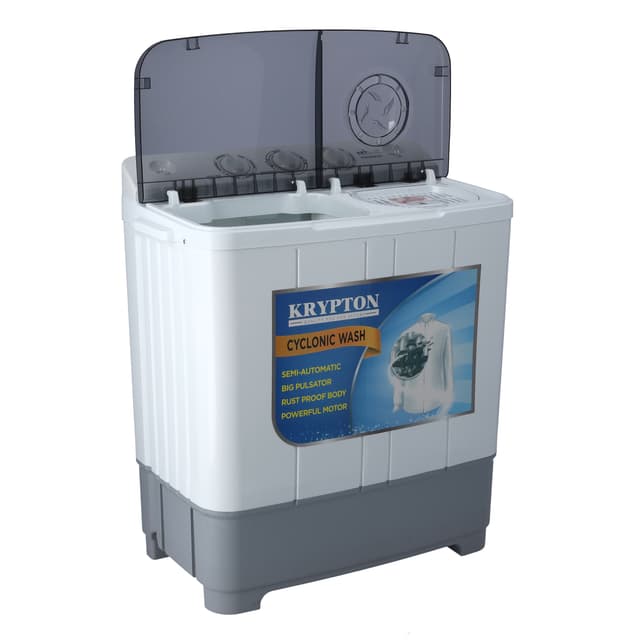 Krypton Semi Auto Washing Machine/6KG 1x1