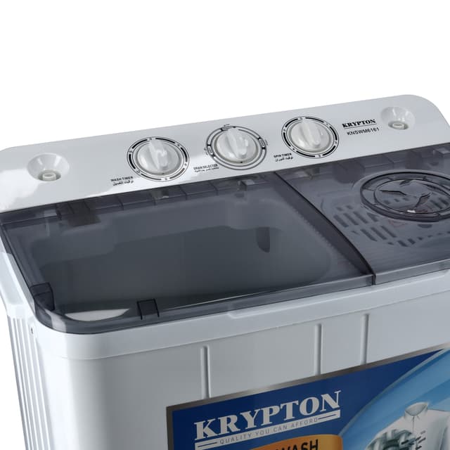 Krypton Semi Auto Washing Machine/6KG 1x1 - SW1hZ2U6Mzg4ODM2