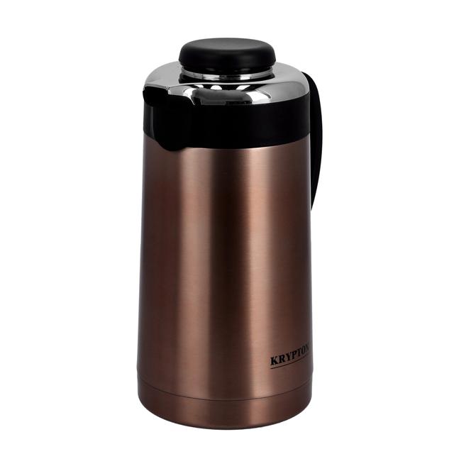 Krypton Stainless Steel Vacuum Flask Double Walled Carafe - KNVF6331| 1.6L Jug, 24 Hours Heat & Cold Retention, Thermal Insulated Air Pot | Preserves Flavor & Freshness - SW1hZ2U6NDMyNDM2