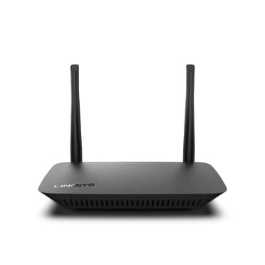 راوتر ثنائي القطب لون أسود  Linksys -  AC1000 Dual-Band Wifi 5 Router - 4 Fast Ethernet Ports & 2 Antennas