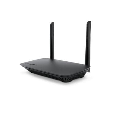 راوتر ثنائي القطب لون أسود  Linksys -  AC1000 Dual-Band Wifi 5 Router - 4 Fast Ethernet Ports & 2 Antennas