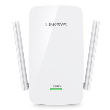 Linksys - AC750 Boost Wi-Fi Range Extender - White