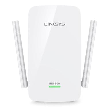 Linksys - AC750 Boost Wi-Fi Range Extender - White