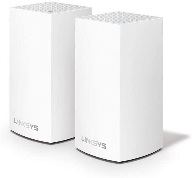 Linksys - Velop Dual-Band Home Mesh WiFi System 2Pack - White