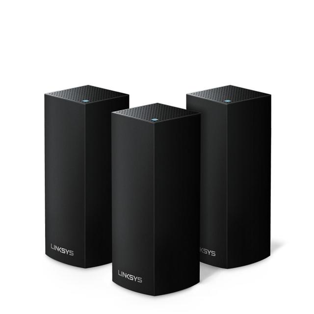 Linksys - Velop Tri-Band Home Mesh WiFi System 3Pack - Black - SW1hZ2U6MzYxNjY2