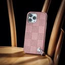 كفر سيلكون لهاتف iPhone 13 Pro لون زهري ALTRA Apple iPhone 13 Pro Case AntiMicrobial Slim Shell Cover - Moshi