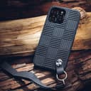 Moshi ALTRA Apple iPhone 13 Pro Max Case - AntiMicrobial Slim Shell Cover, Drop Protection, Detachable Wrist Strap w/ Snapto System, Wireless Pass-Through Charging Compatible - Blue