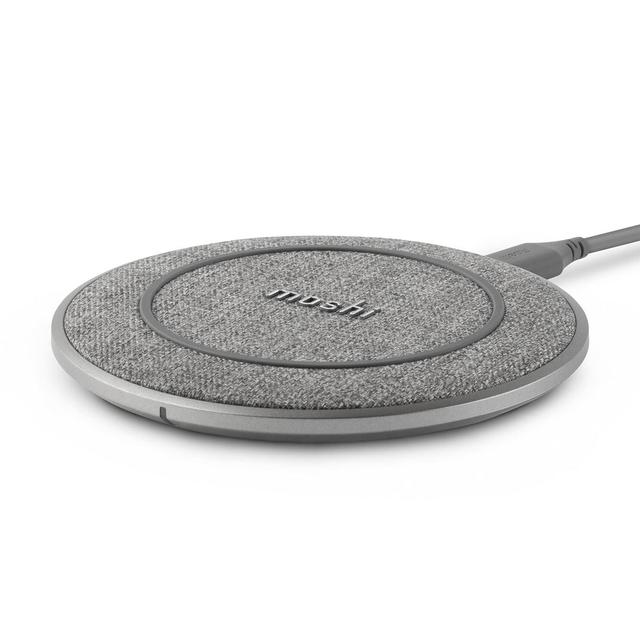 شاحن لاسلكي بقوة 15 واط Otto Q Wireless Charger, Qi Certified, Textured Fabric, Fast-Charging - Moshi - SW1hZ2U6MzYxODky