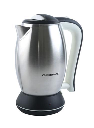 Olsenmark Cordless Electric Stainless Steel Kettle, 2L - Concealed Stainless Steel Heating Element - SW1hZ2U6Mzk2NjQw