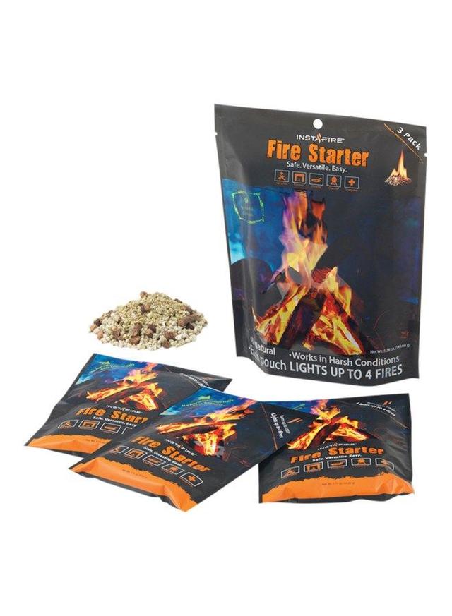 حطب مقسم بوزن 13 كجم مع مشعل فحم بمواط طبيعية بعدد 3 عبوات Firewood With 3-Piece Instafire Fire Starter Large - SW1hZ2U6MzUyMTkx