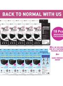 كمامات طبية بأربع طبقات مفلترة Set Happy Life Face Mask 10Pieces