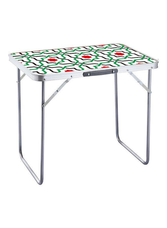 KENCO Foldable Stainless Steel Camping Picnic Table 80 x 60cm