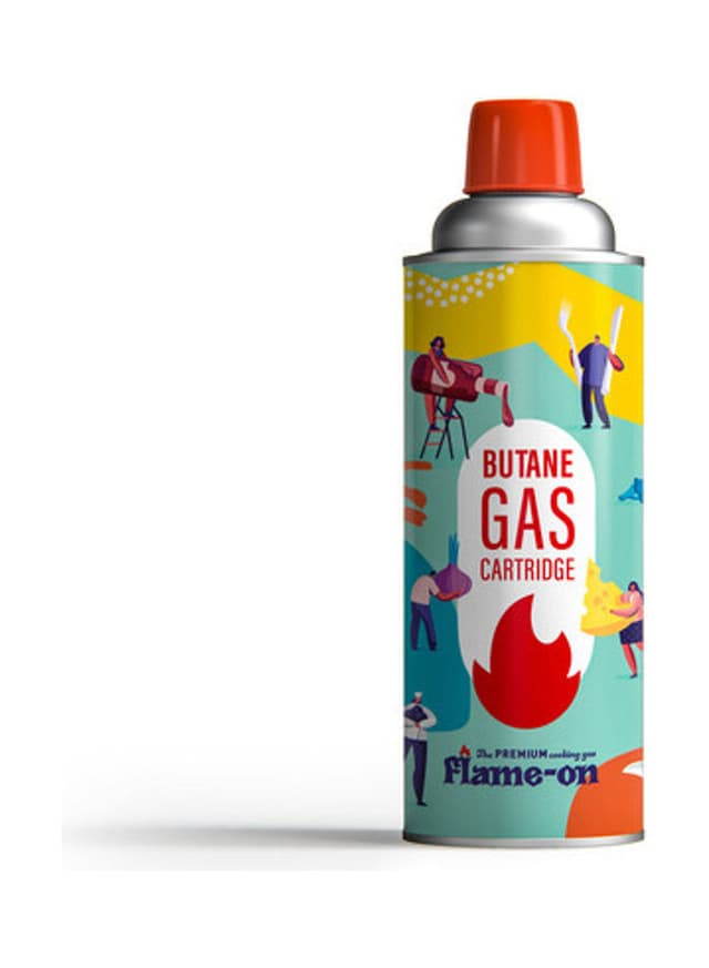 Flame-on Portable Single Stove With Butane Gas 1kg