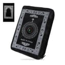 NOOR-1 Noor Prayer Mat (Musalla) - Portable Pocket Prayer Mat for Islamic Prayer, 100 cm x 60 cm – Travel Friendly with Compass Qibla Finder - Muslim/Islamic Janamaz – Travel Prayer Mat for Mosque or Travel