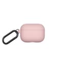 Native Union ROAM Apple Airpods Pro Case - Crafted w/ Smooth Silicone, Drop-Proof Slim Cover, Includes Carabiner, Wireless Charging Compatible (Rose)