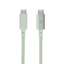 كيبل شحن من USB-C الى LIGHTNING بطول 2.4 متر لون فيروزي BELT USB-C to LIGHTNING Cable - Native Union - SW1hZ2U6MzYyMTI2