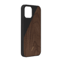 Native Union CLIC WOODEN Apple iPhone 12 / 12 Pro Case - Handcrafted Walnut & Oak Wood, Drop-Proof Slim Cover, Wireless & MagSafe Charging Compatible (Black) - SW1hZ2U6MzYyMzAw