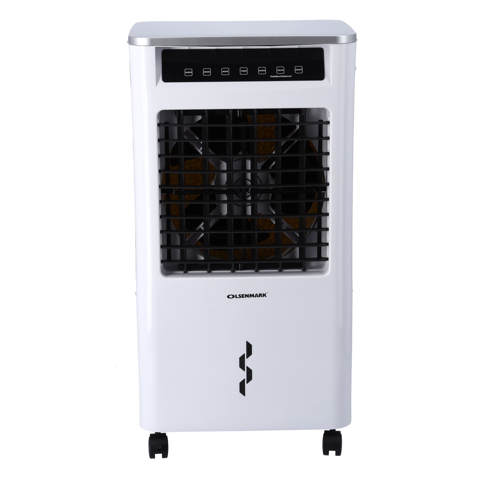 Olsenmark OMAC1677 Air Cooler, 7L - Portable Cooler/Humidifier & Ionizer Function - Remote Control - Portable - Brake Wheel - 3 Speed Setting with 7.5 Hours Timer | 2 Years Warranty