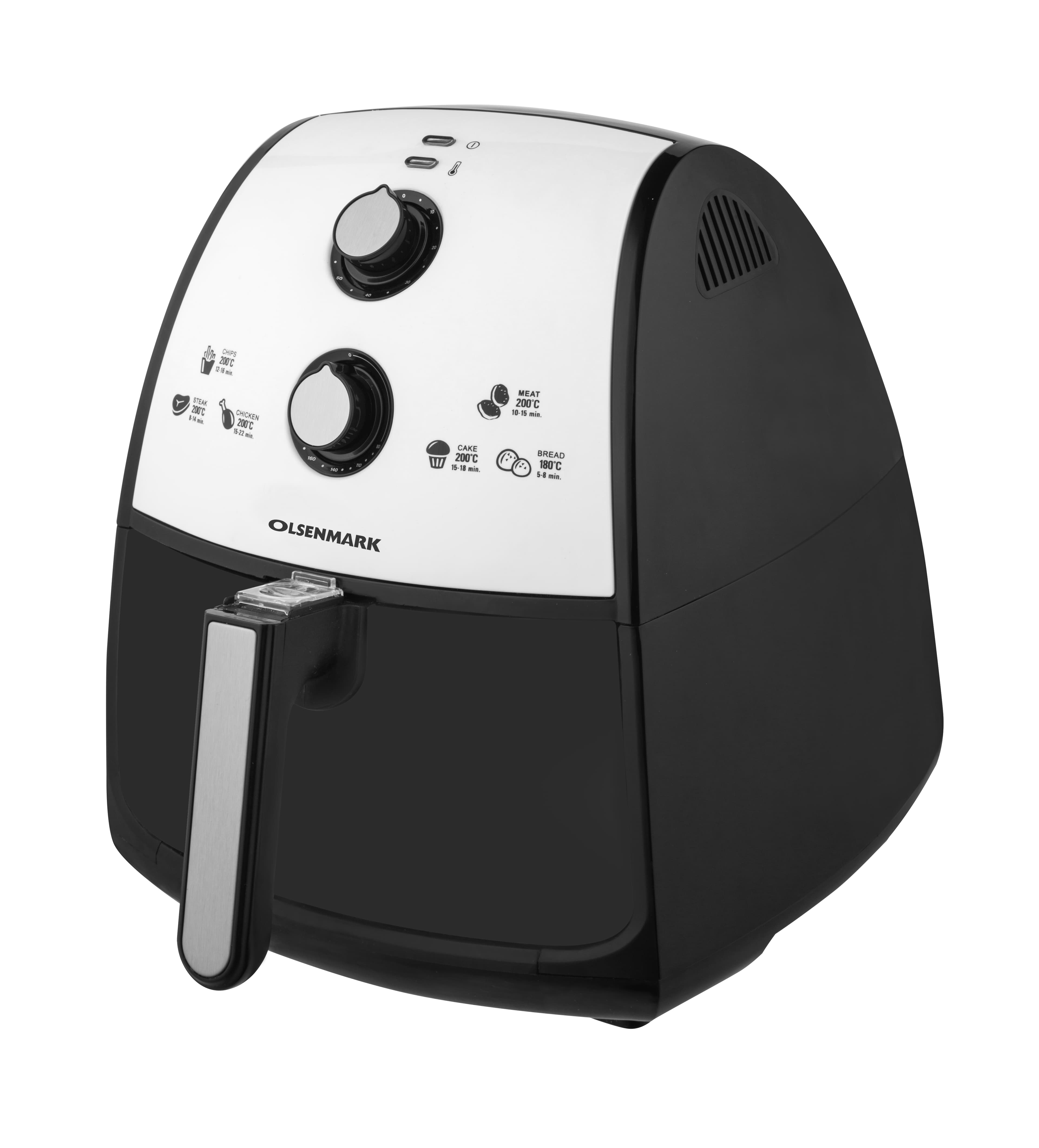 قلاية هوائية 4 لتر Olsenmark Air Fryer With Rapid Air Circulation System