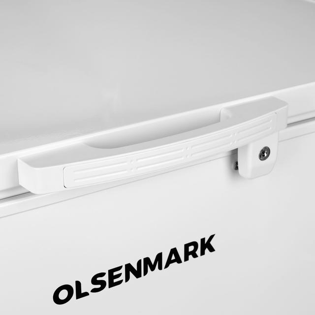 ثلاجة فريزر افقي 250 لتر أبيض اولسن مارك Olsenmark White 250L Chest Freezer - SW1hZ2U6NDM0Nzgz