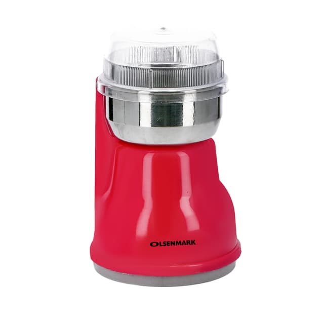 Olsenmark 200W Coffee Grinder - Electric Grinder - Stainless Steel Jar & Blades For Coffee Beans - 298110