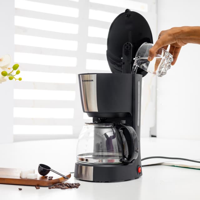 ماكينة قهوة مع إبريق بسعة 1.2 ليتر Coffee Maker with Glass Jar & Water Level Gauge - Olsenmark