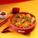 قدر فخار للطبخ Traditnl Cokwr Fishcury PotFlat 19cm من Olsenmark