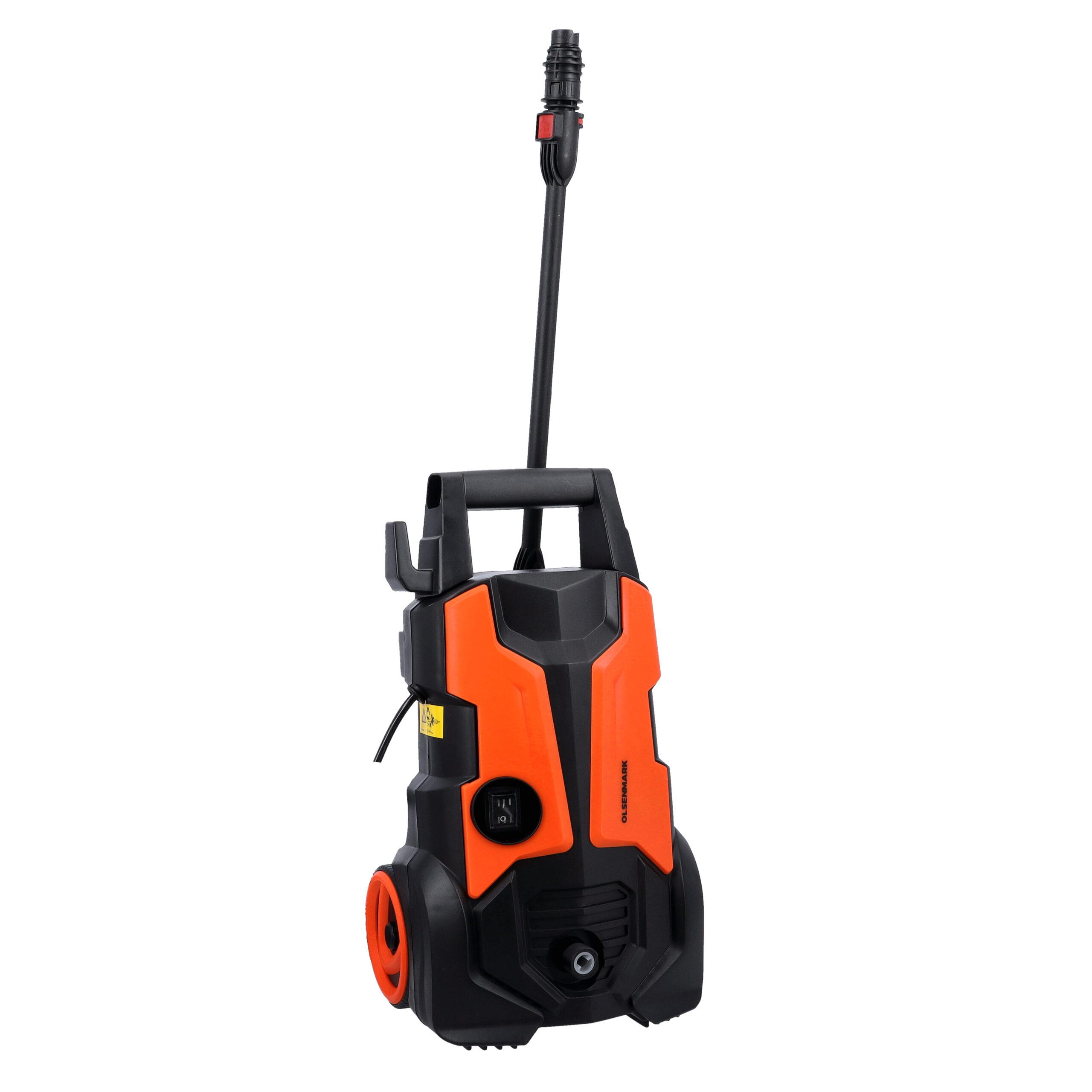 Olsenmark High Pressure Washer | Alloy Pump | 5m Power Cord | 1900W