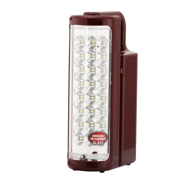 Olsenmark Rechargeable Led Emergency Lantern, 24 Pcs Led - 2 Speed Setting - Solar Connection - Usb