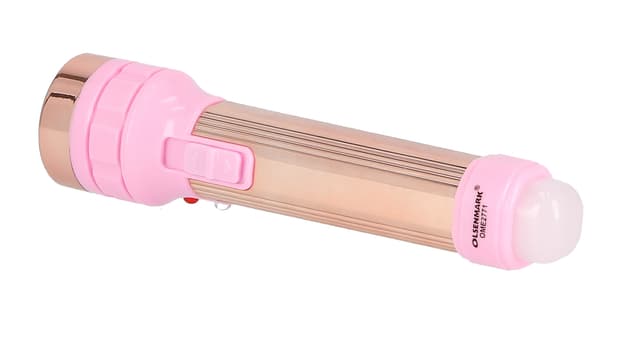 Olsenmark Rechargeable Led Emergency Light - Two Light Source - Li-Ion Battery - Portable - Lightweight