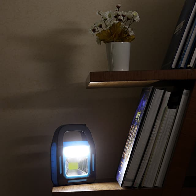Olsenmark Rechargeable Led Emergency Light - Three Different Light Source - Power Bank Function
