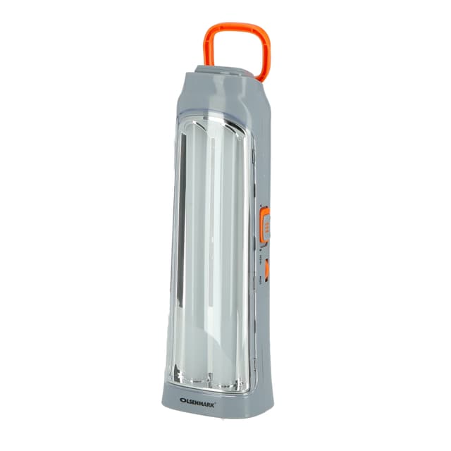 Olsenmark Rechargeable Led Emergency & Flashlight, 2 In 1 - Lantern: 44Pcs Smd Light, 4V 3000Mah