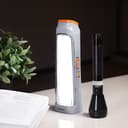 Olsenmark Rechargeable Led Emergency & Flashlight, 2 In 1 - Lantern: 44Pcs Smd Light, 4V 3000Mah