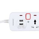 Olsenmark Extension Socket, 3 Way - 4M - Power Extension Socket -Multi Plug Power Cable- High Quality