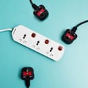 وصلة كهرباء بثلاث مآخذ 3 Way Ext socket - Olsenmark