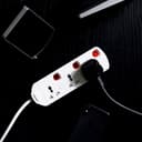 وصلة كهرباء بثلاث مآخذ 3 Way Ext socket - Olsenmark