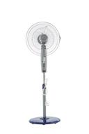 Olsenmark Stand Fan, 16 Inch - Piano Button Switches, 3 Speed Settings - 5 Leaf Abs Transparent Blade - SW1hZ2U6NDE1NjM5