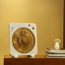 Olsenmark Box Fan, 12 Inch - 3 Speed Setting - 5 Leaf Strong Blade - Timer Function