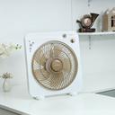 Olsenmark Box Fan, 12 Inch - 3 Speed Setting - 5 Leaf Strong Blade - Timer Function - SW1hZ2U6NDM0NjU3